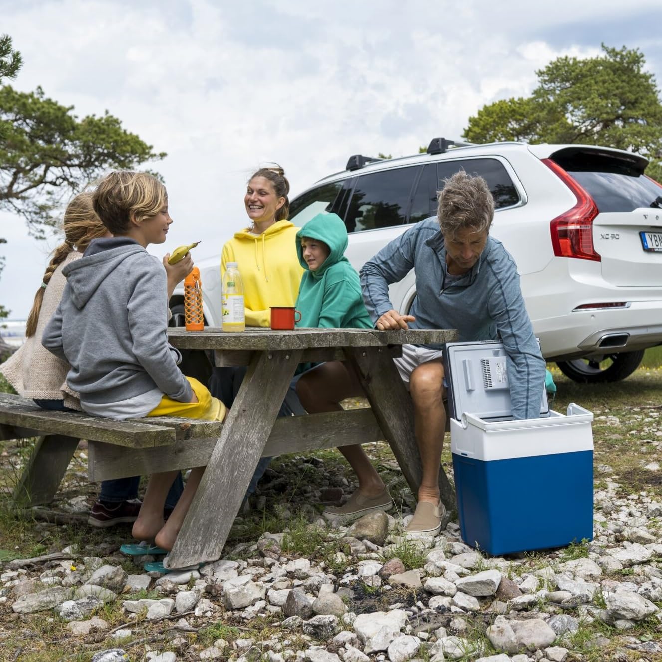 Nevera Eléctrica Portátil 26L – 12/230V, Camping y Coche